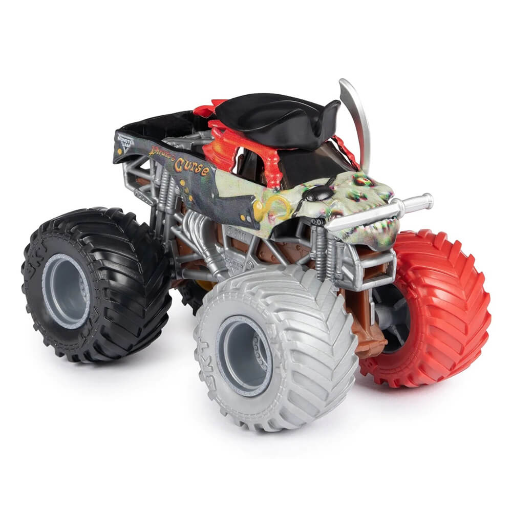 monster jam medieval monsters Monster Jam 1:64 Scale Die-Cast Pirate's Curse Monster Truck – Maziply Toys