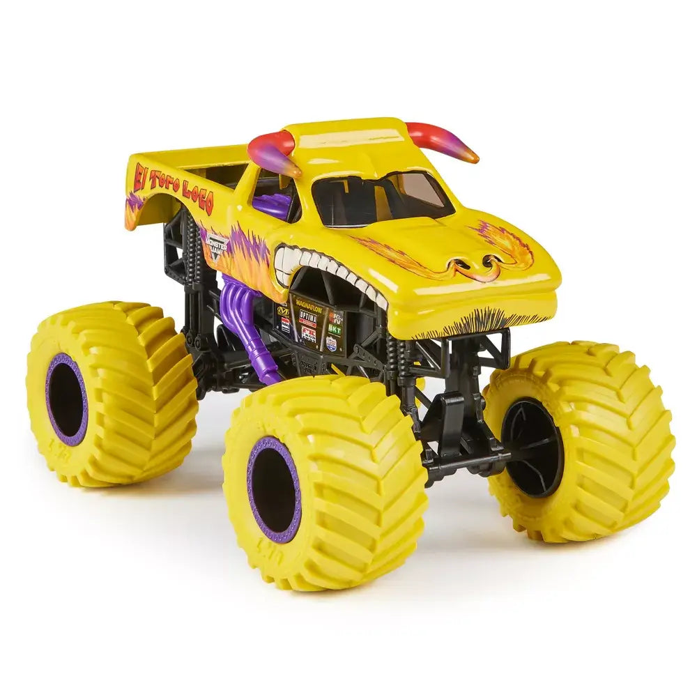 Monster Jam Series 20 El Toro Loco 1 24 Scale Diecast Monster Truck Maziply Toys