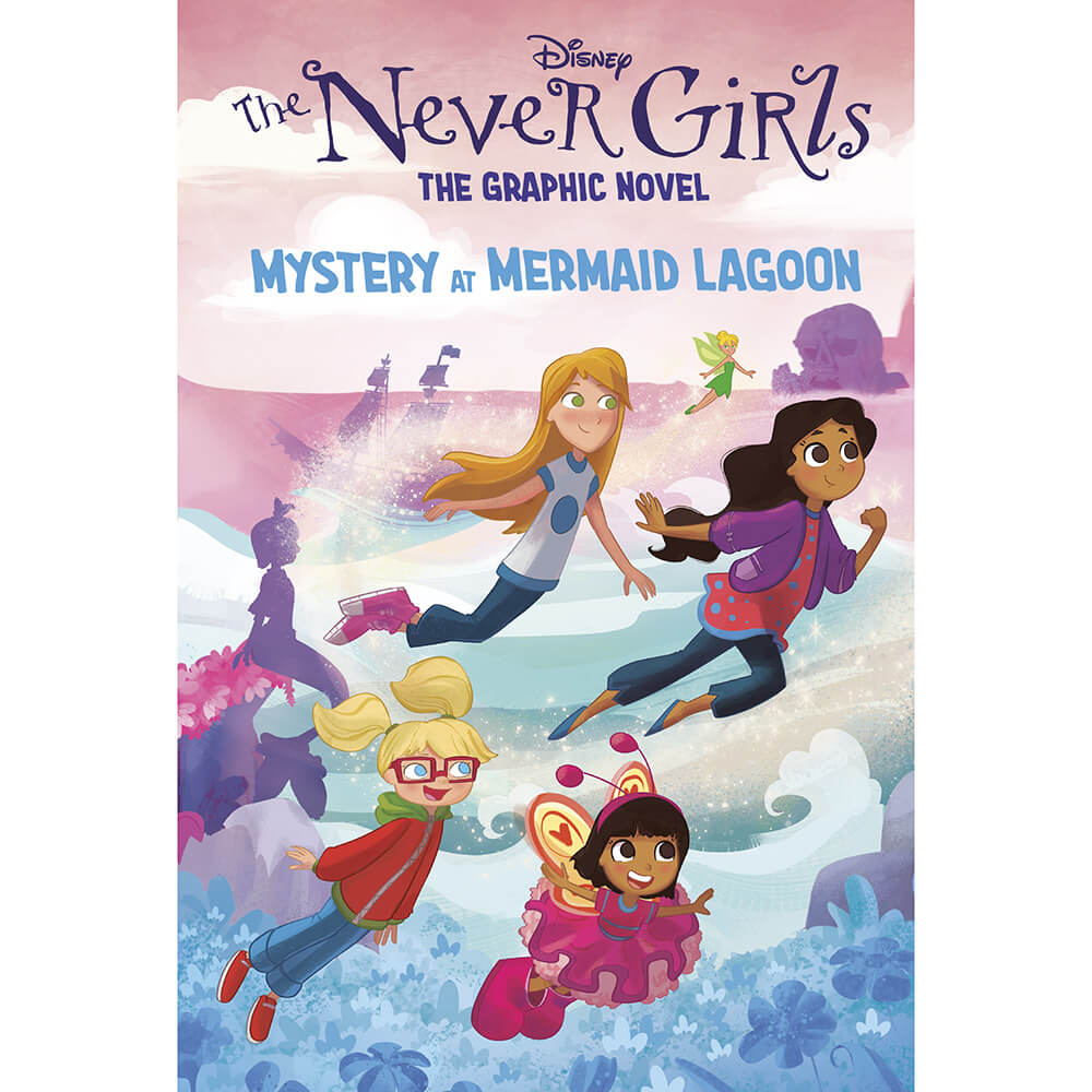 Mystery at Mermaid Lagoon (Disney The Never Girls: Graphic Novel #1) (Hardcover) front cover