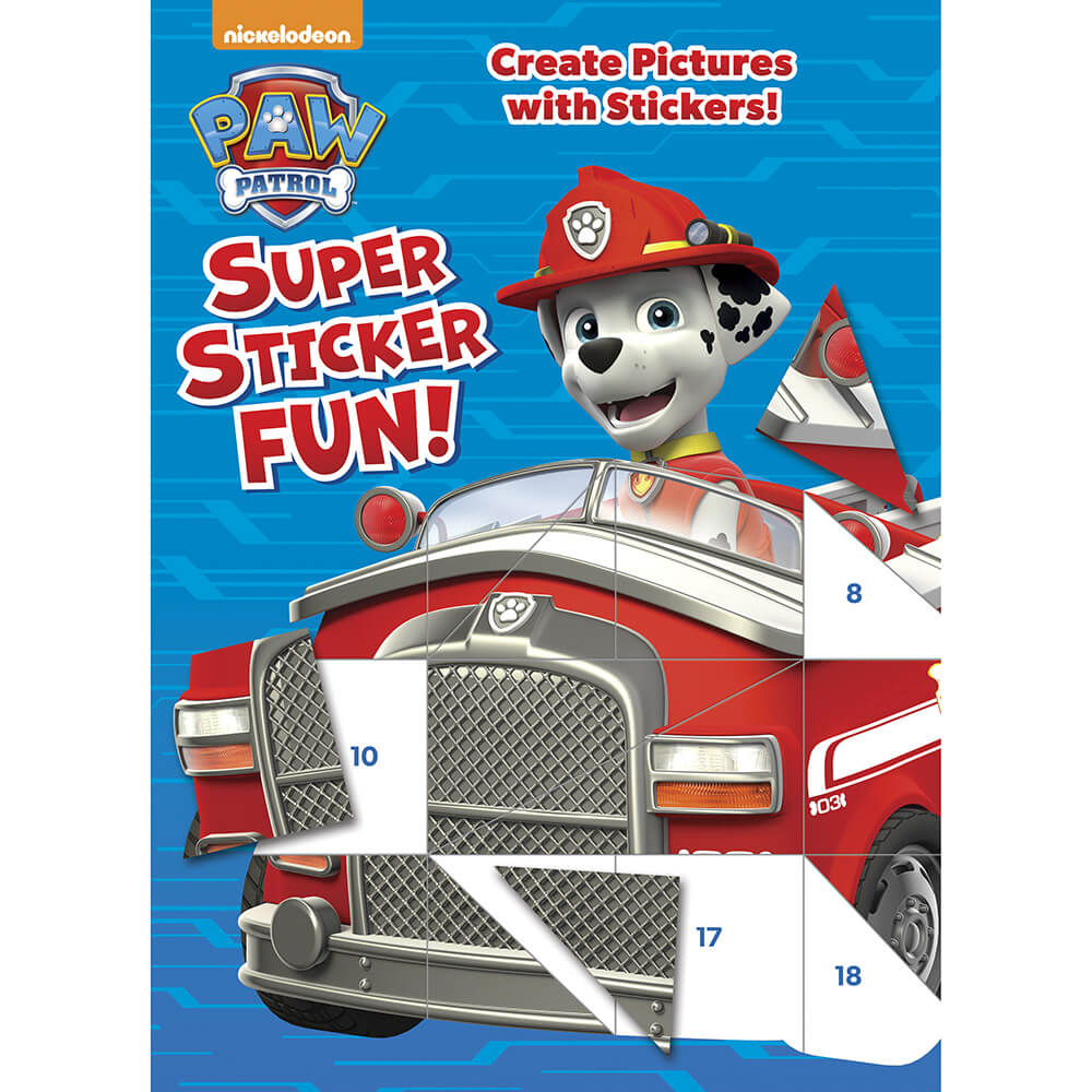 PAW Patrol Super Sticker Fun! (Paw Patrol) (Paperback) front cover