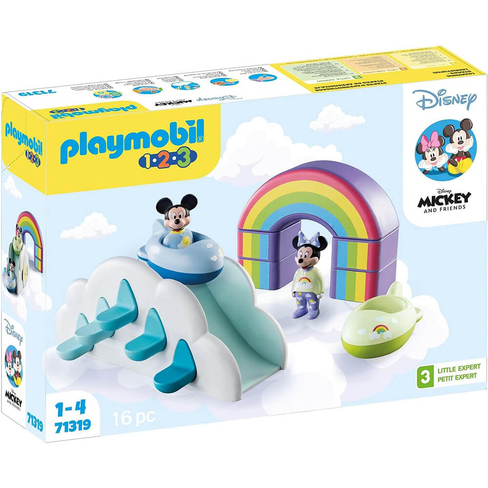 PLAYMOBIL 1.2.3 & Disney: Mickey's & Minnie's Cloud Home packaging