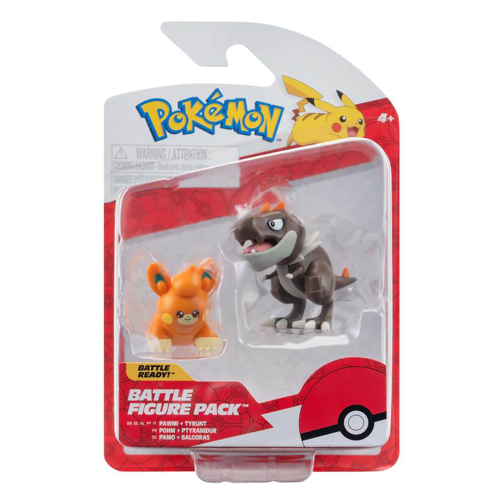 Pokemon Battle Figure Pack Pawmi and Tyrunt Maziply Toys Pokemon Battle Figure Pack Pawmi and Tyrunt Maziply Toys