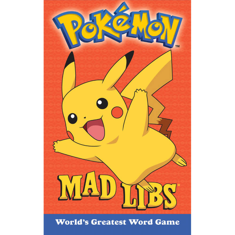 Pokemon Mad Libs (Paperback) front book cover