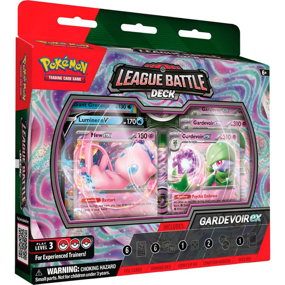 Front packaging Pokemon TCG Gardevoir ex League Battle Deck