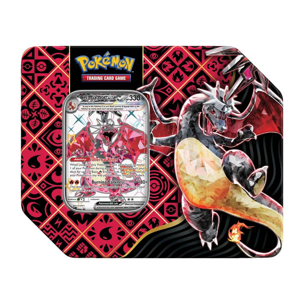 Pokemon TCG Scarlet and Violet Paldean Fates Charizard Tin – Maziply Toys