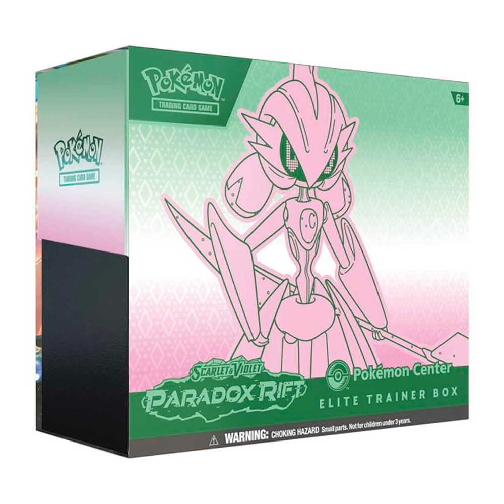 Pokemon TCG Scarlet & Violet-Paradox Rift Elite Trainer Box (Iron Valiant)