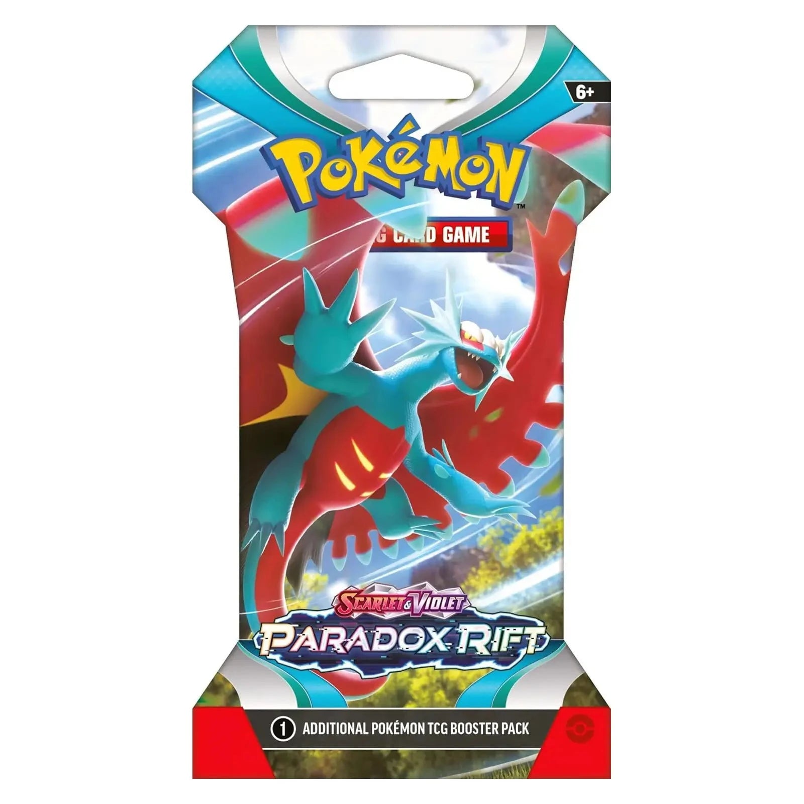 Pokemon TCG Scarlet & Violet Paradox Rift Sleeved Booster Pack (10 Car Maziply Toys Pokemon TCG Scarlet & Violet Paradox Rift Sleeved Booster Pack (10 Car Maziply Toys