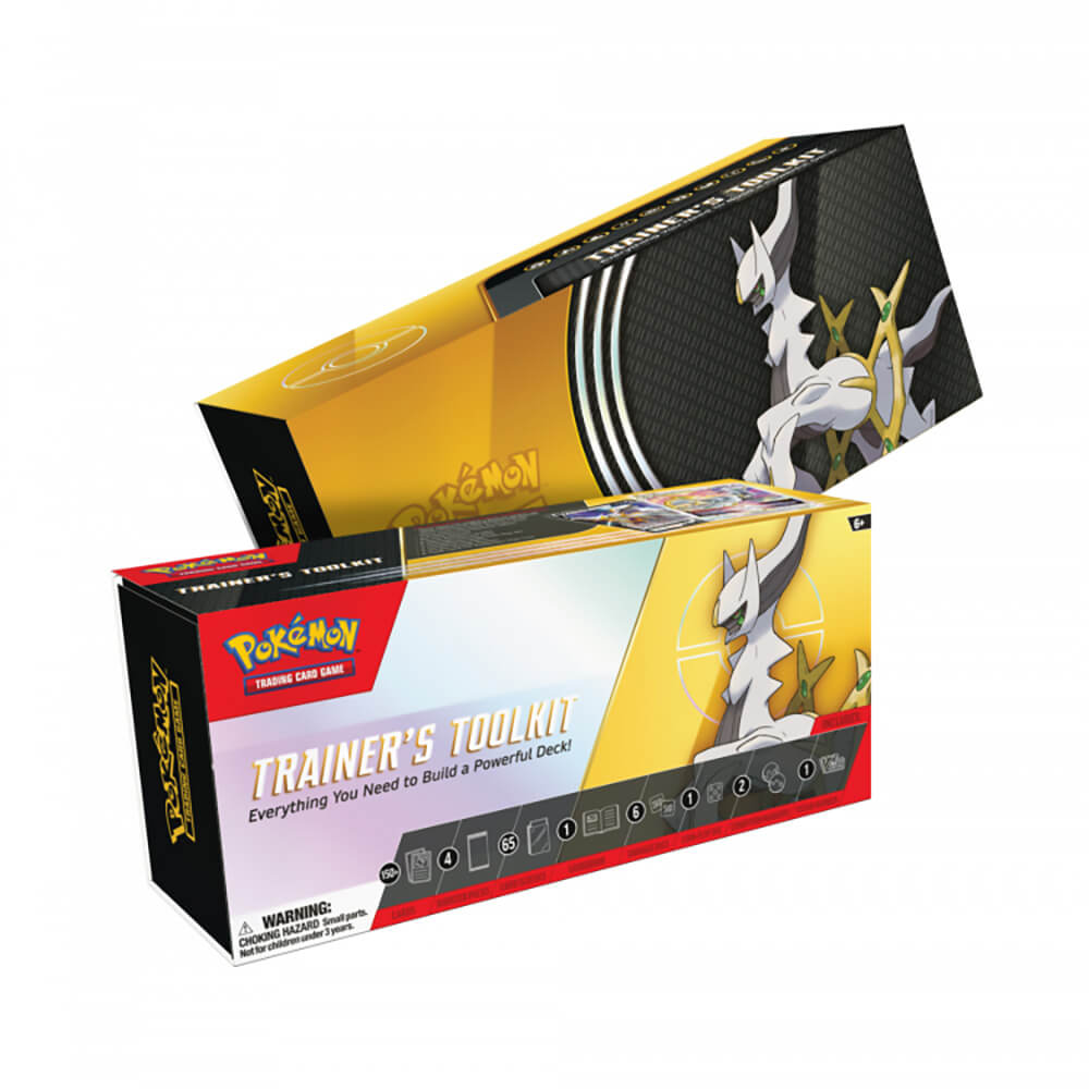 Pokmon TCG: Trainer's Toolkit Box - Includes ACE SPEC Cards, Booster Packs, Sleeves & More Pokmon TCG Trainer's Toolkit Pokmon TCG: Trainer's Toolkit Box - Includes ACE SPEC Cards, Booster Packs, Sleeves & More Pokmon TCG Trainer's Toolkit