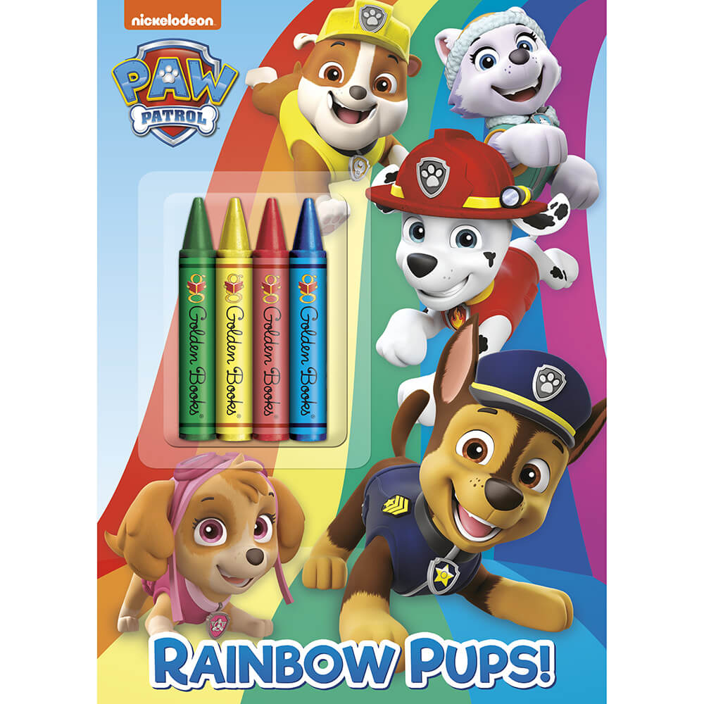 Rainbow Pups! Activity Book (PAW Patrol) (Paperback) front cover