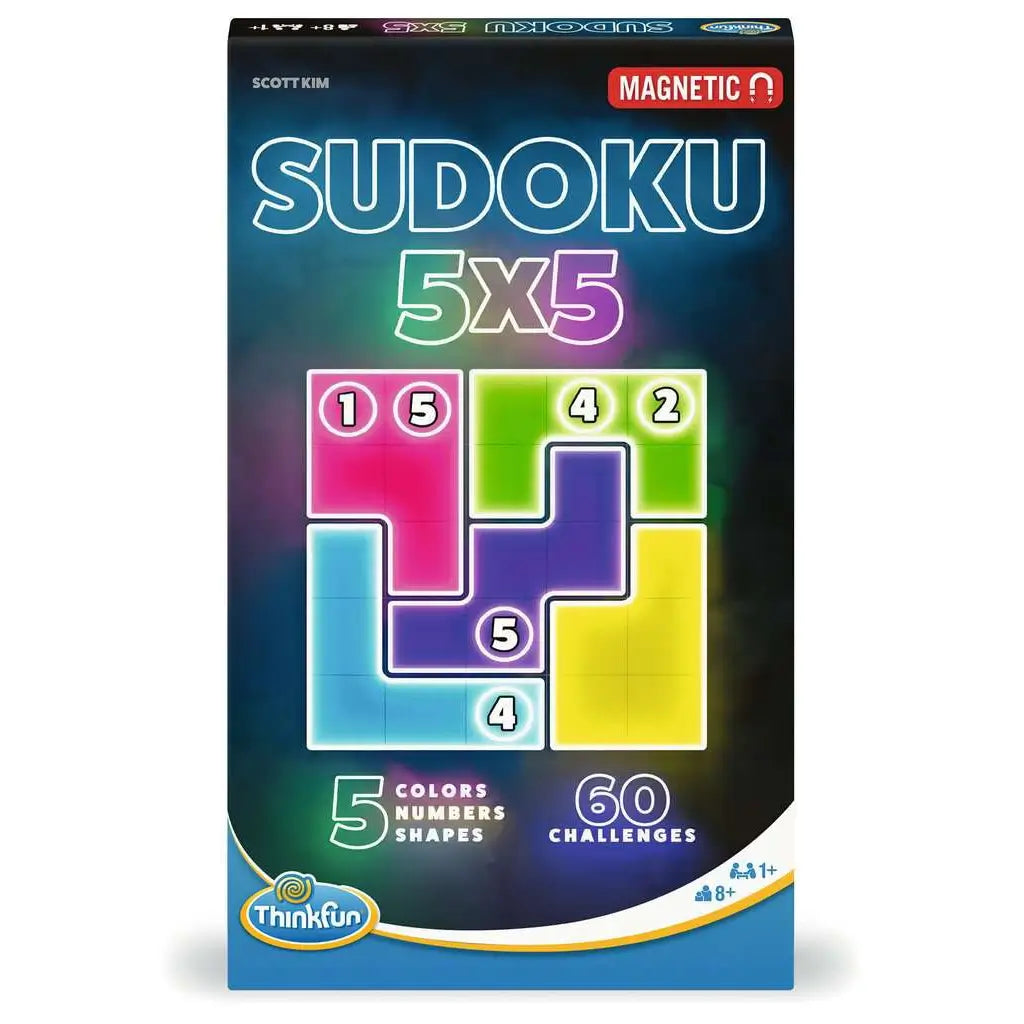 Sudoki 5x5 Mag Travel Puzzle Sudoki 5x5 Mag Travel Puzzle