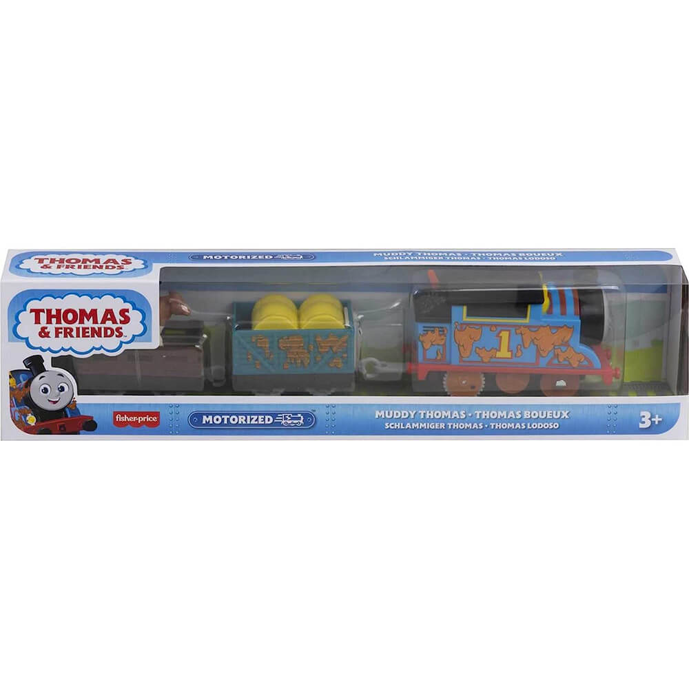 Fisher-Price Thomas & Friends Muddy Thomas Toy Train packaging