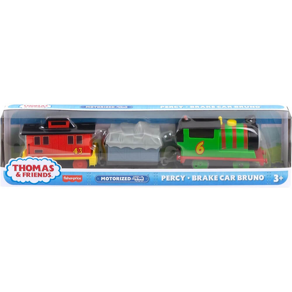 Fisher-Price Thomas & Friends Percy & Brake Car Bruno Toy Train packaging
