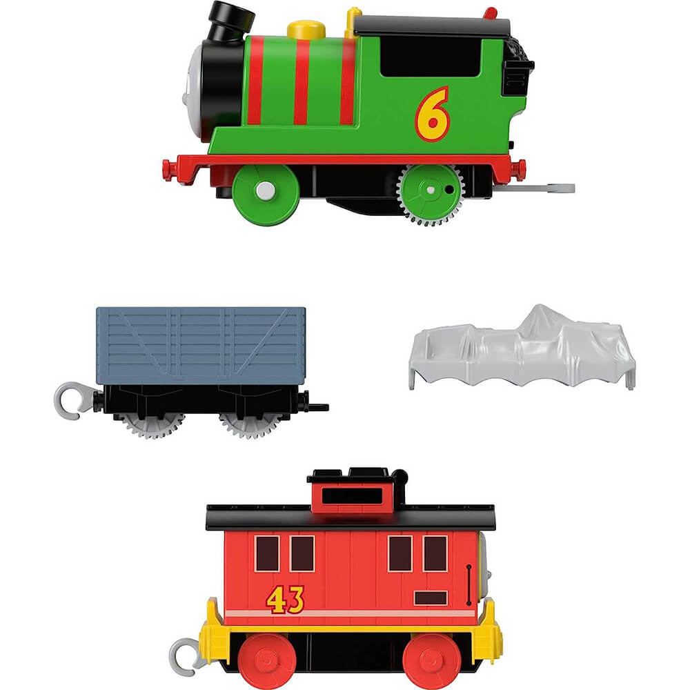 Fisher-Price Thomas & Friends Percy & Brake Car Bruno Toy Train pieces