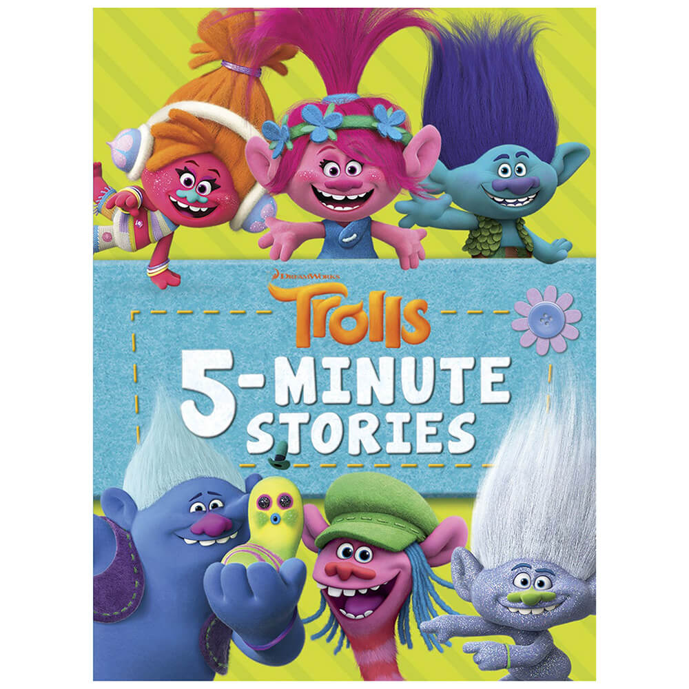 Trolls 5-Minute Stories (DreamWorks Trolls) (Hardcover) front cover