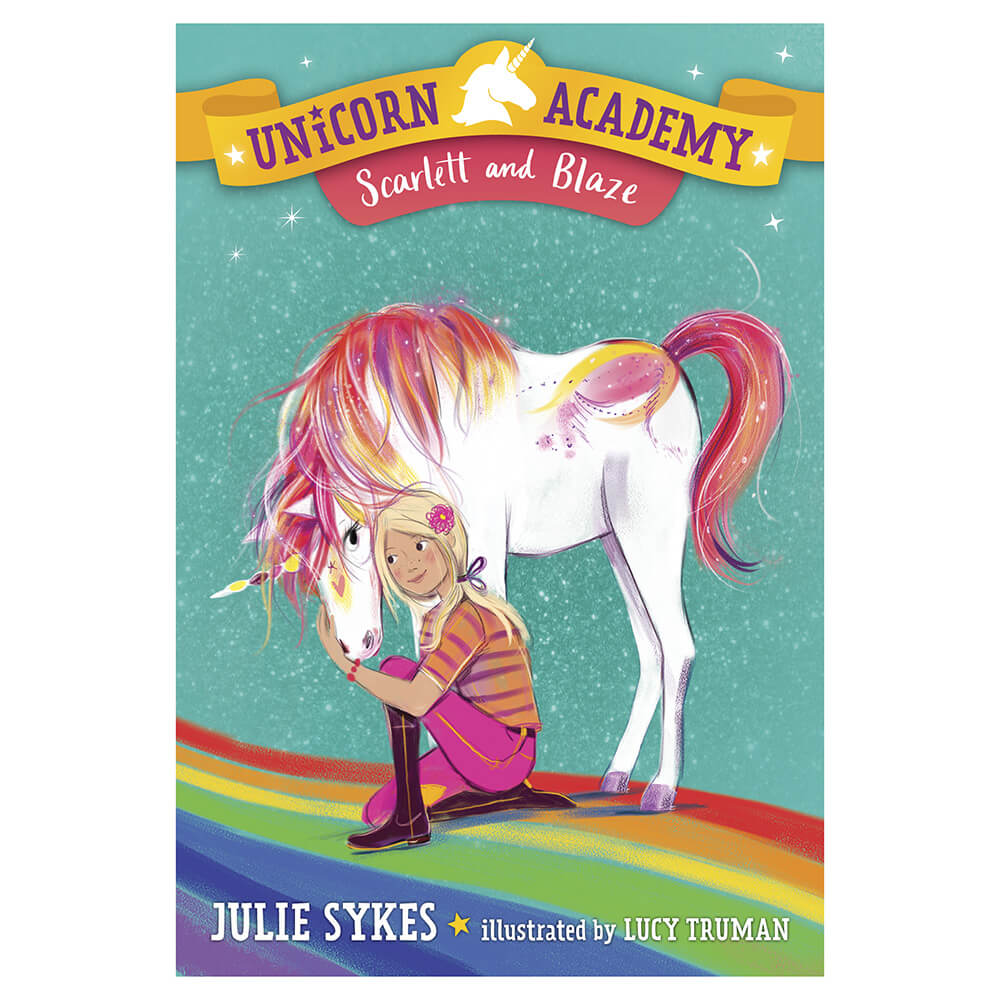 Unicorn Academy #2: Scarlett and Blaze (Paperback) front cover