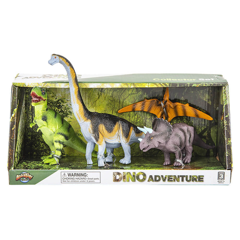 Adventure Planet 4-Pack Dinosaur Playset