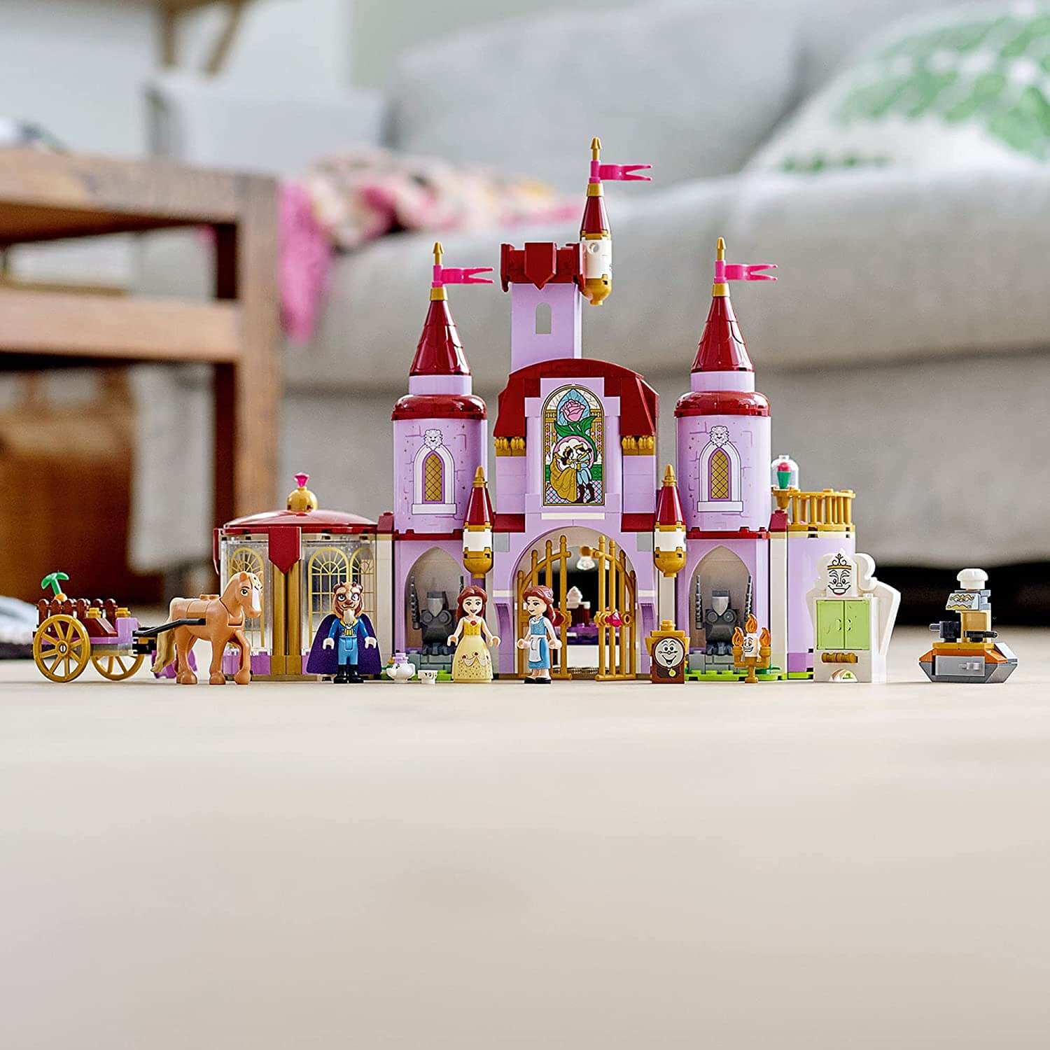 LEGO Disney Princess Belle and the Beast's Castle 505 Piece Building Set (43196)
