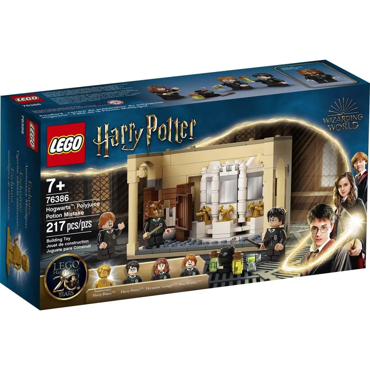 LEGO Harry Potter Hogwarts Polyjuice Potion Mistake 217 Piece Building Set (76386)