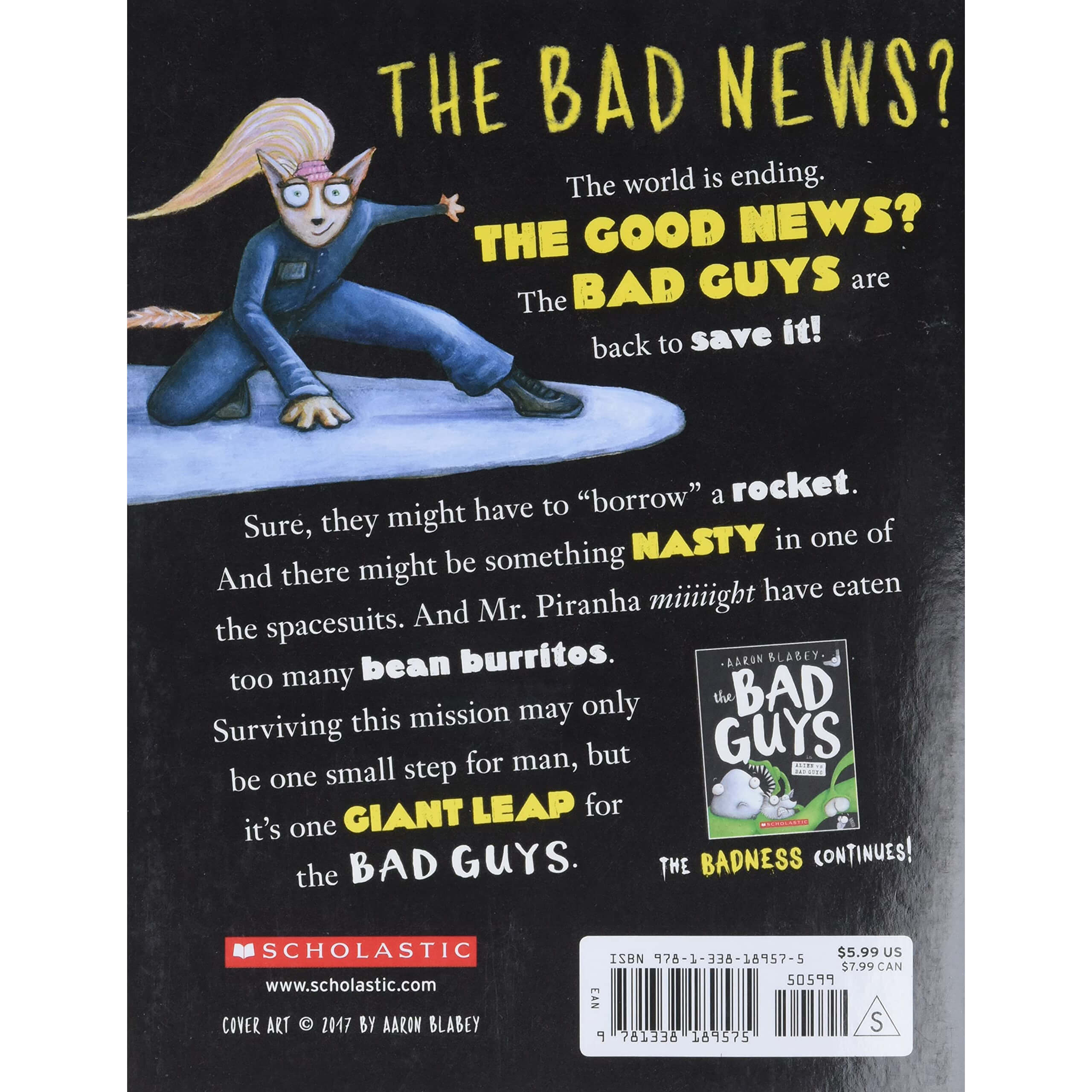 The Bad Guys #5: The Bad Guys in Intergalactic Gas (Paperback)