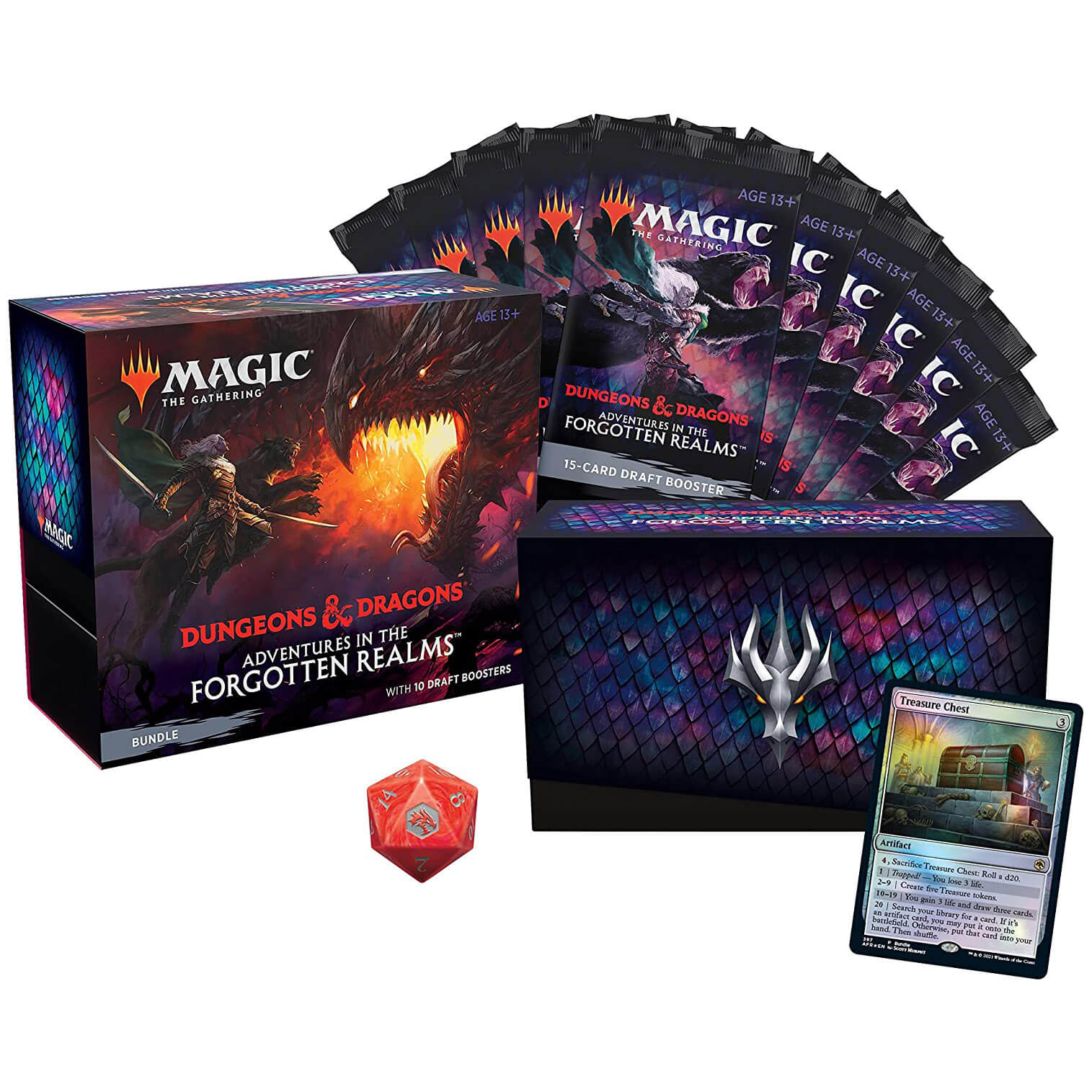 magic forgotten realms booster box Magic MTG Adventures in The Forgotten Realms Bundle – Maziply Toys