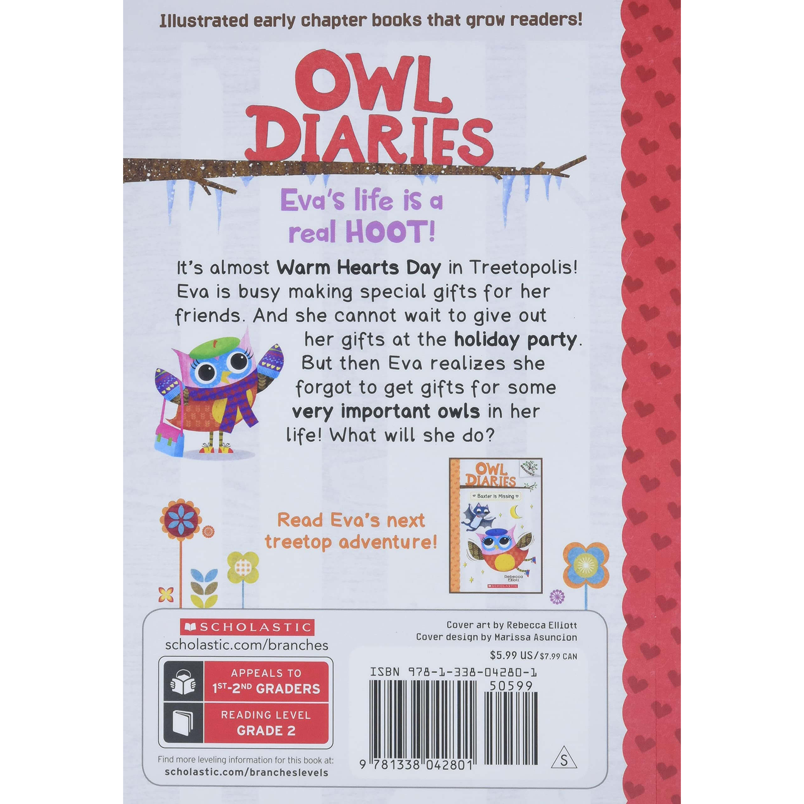 Owl Diaries #5: Warm Hearts Day (Paperback)