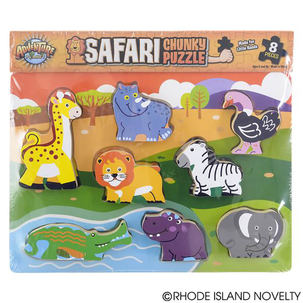 Adventure Planet 8 Piece Chunky Safari Puzzle