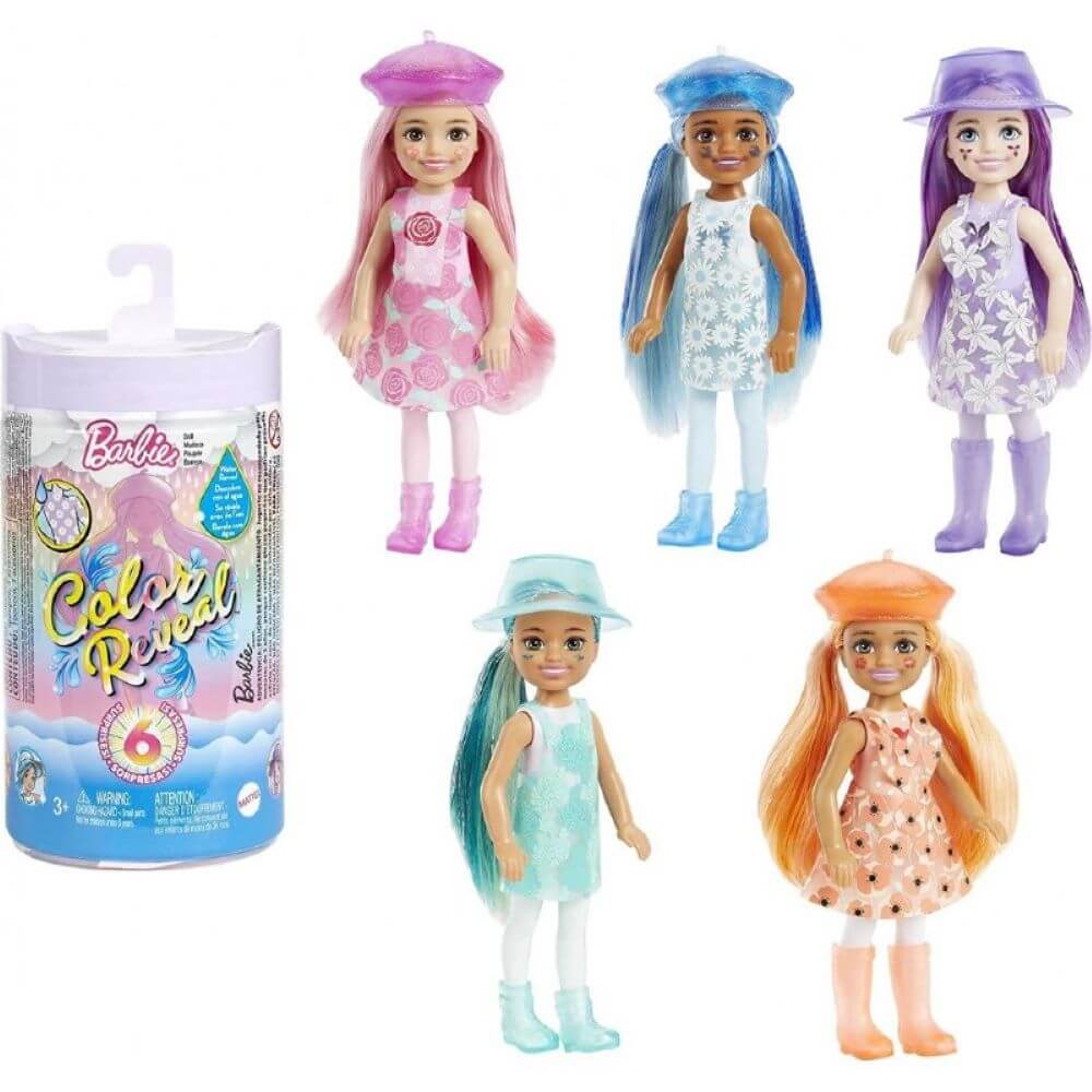 Barbie Color Reveal Dolls (Styles May Vary)