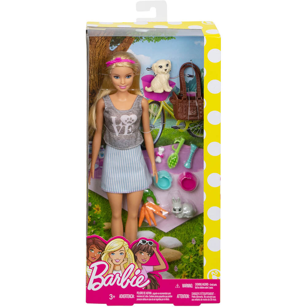 Barbie Dolls and Pets Playset