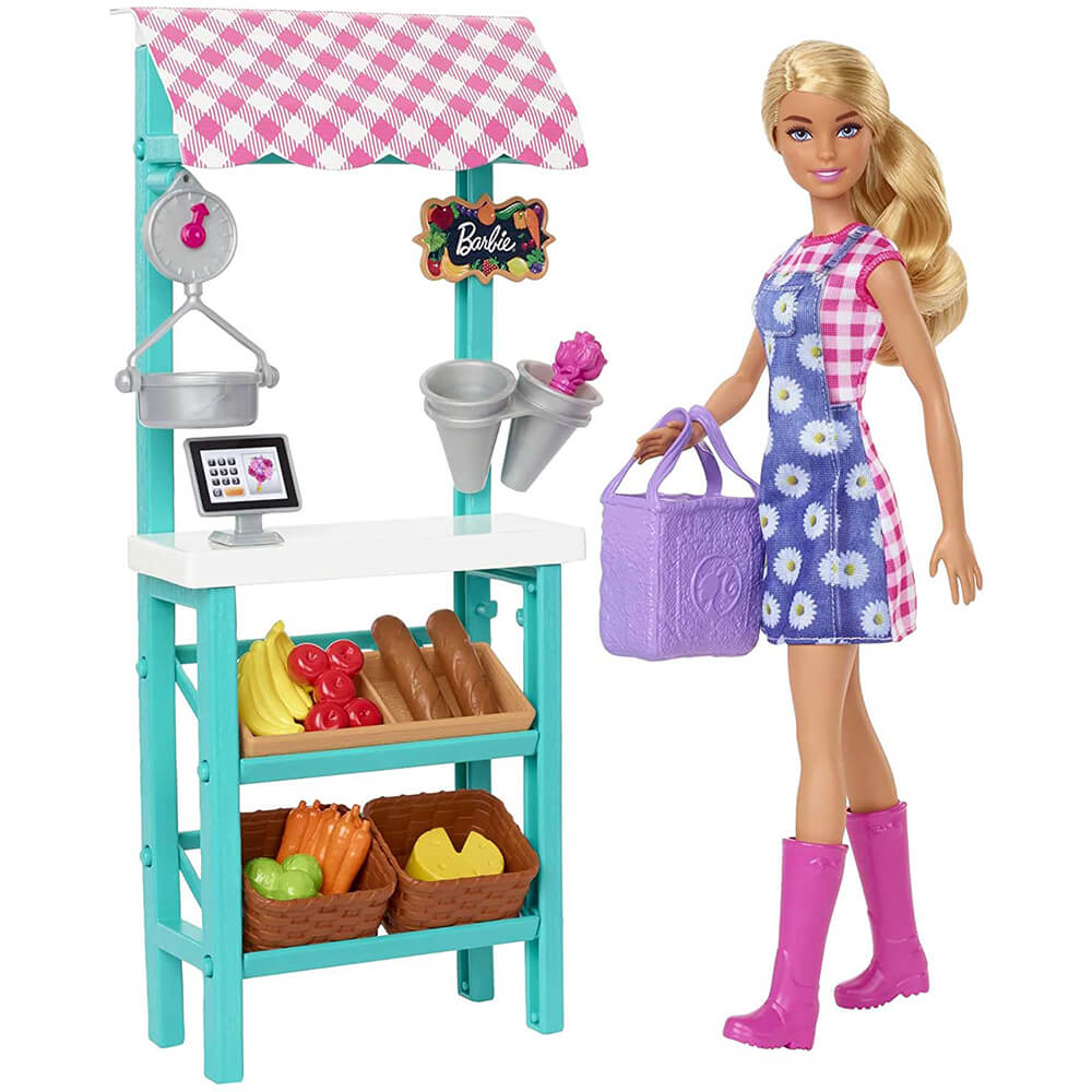 Barbie Farmer's Market Playset With Accessories