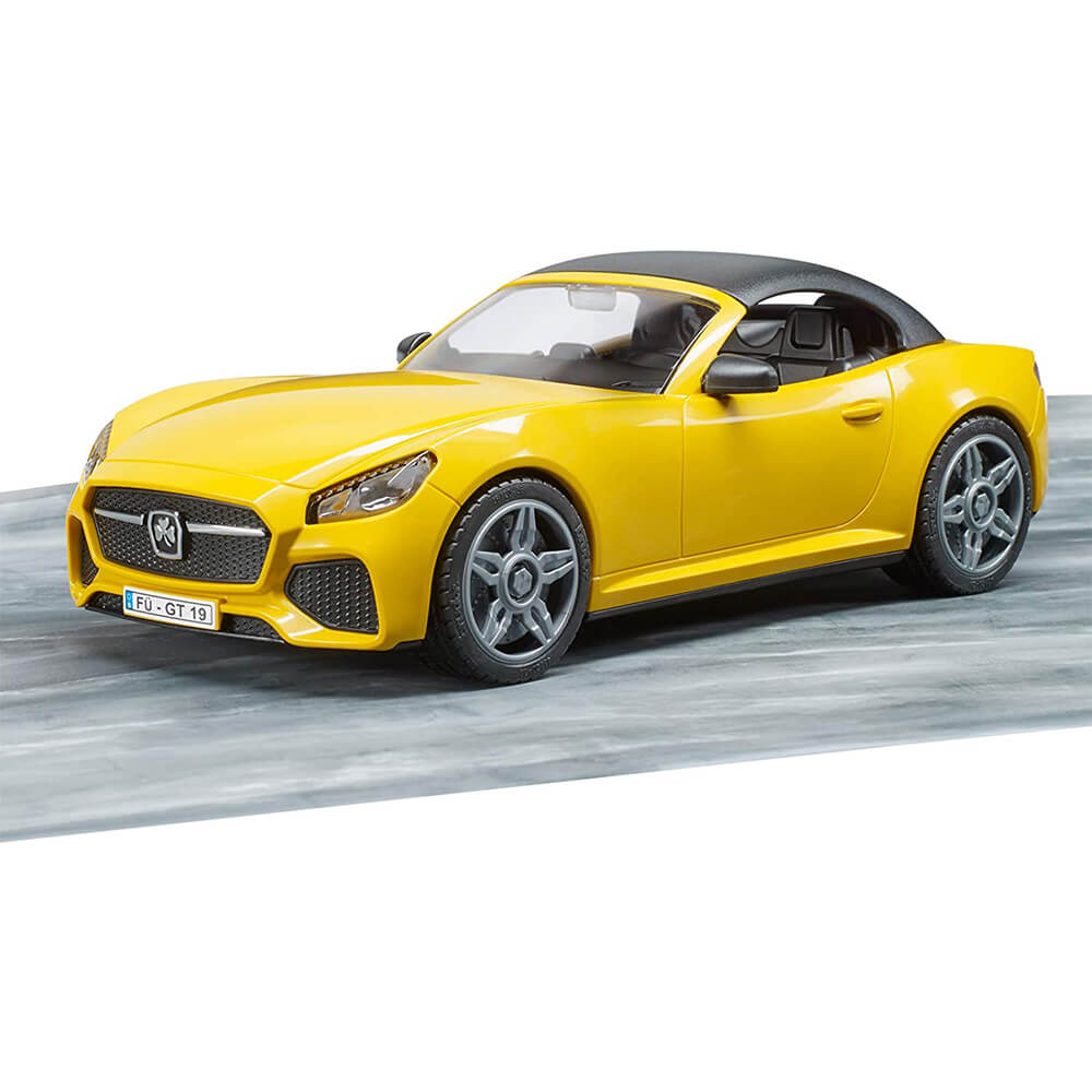 Bruder Pro Series Roadster Yellow Convertible 1:16 Scale Vehicles