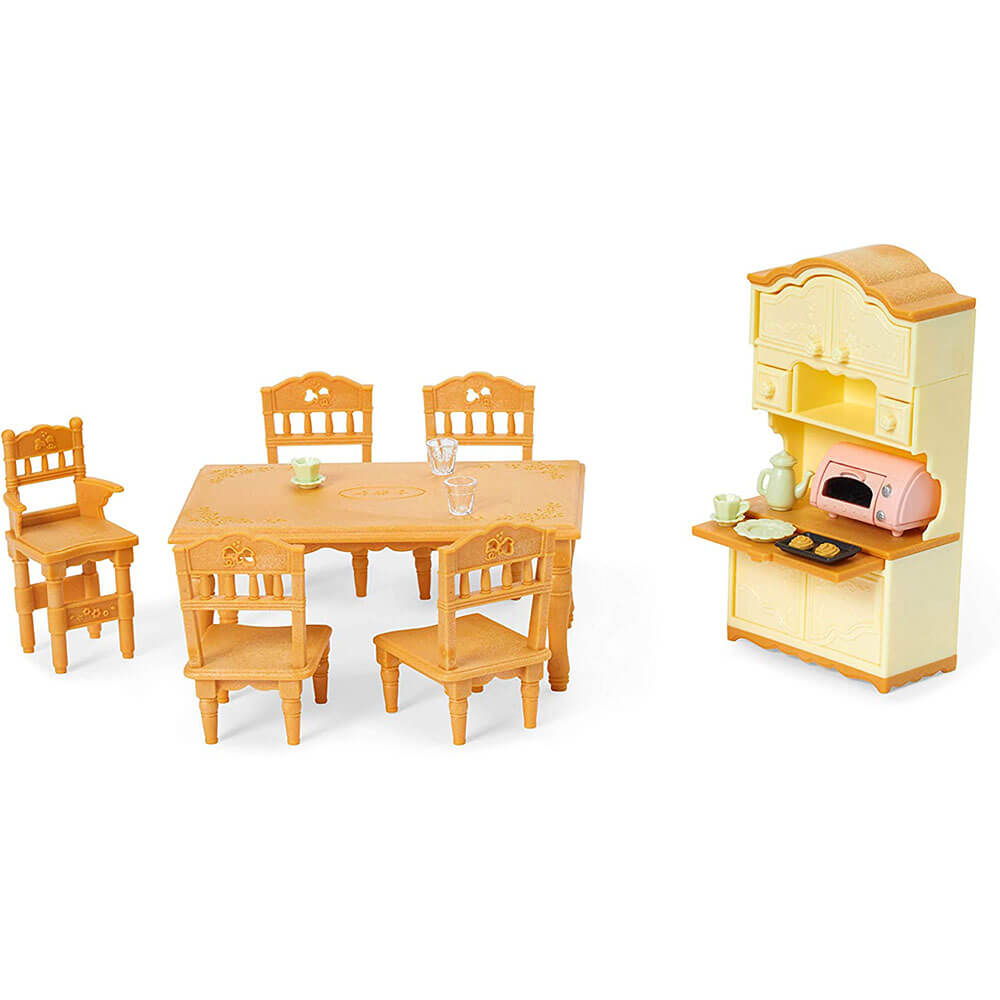 Calico Critters Kitchen Playset - Create Delicious Meals with Your Critters