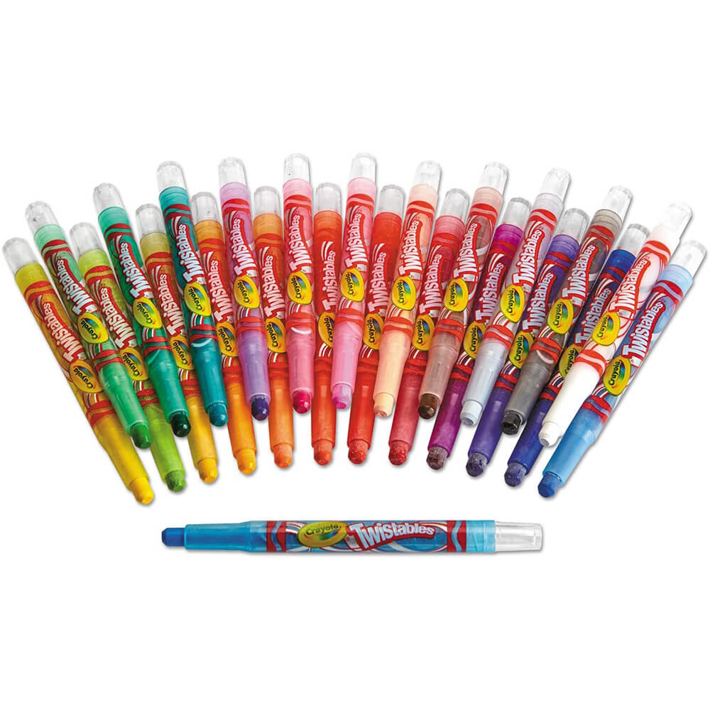 20 ct. Mini Twist-Up Crayons - Twistable Crayons