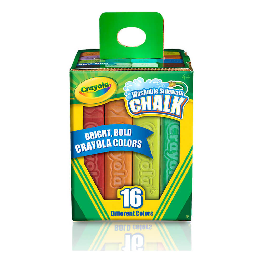 Crayola Washable Sidewalk Chalk 16ct Box