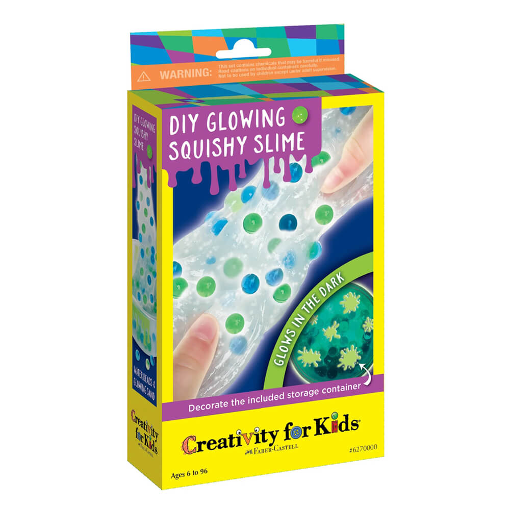 Creativity for Kids DIY Glowing Squishy Slime Mini Kit