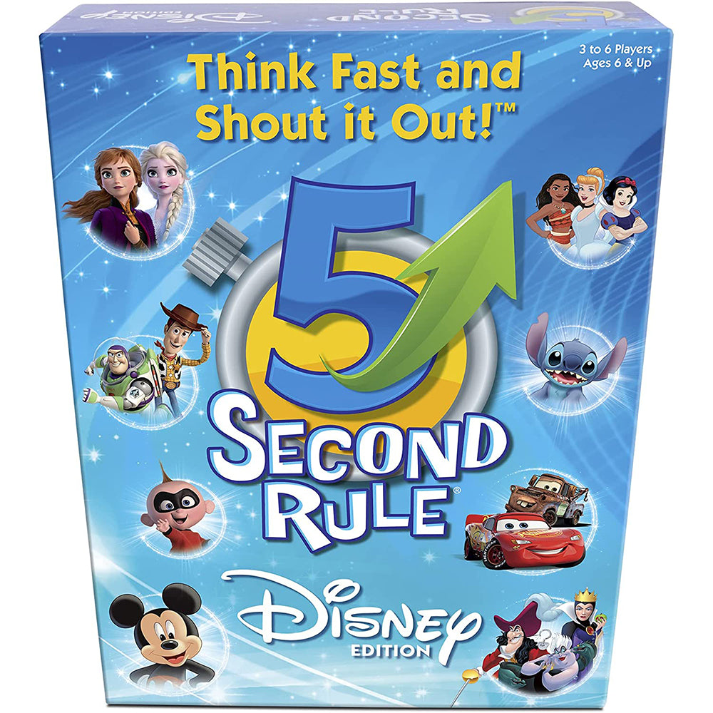 Disney 5 Second Rule Family Game