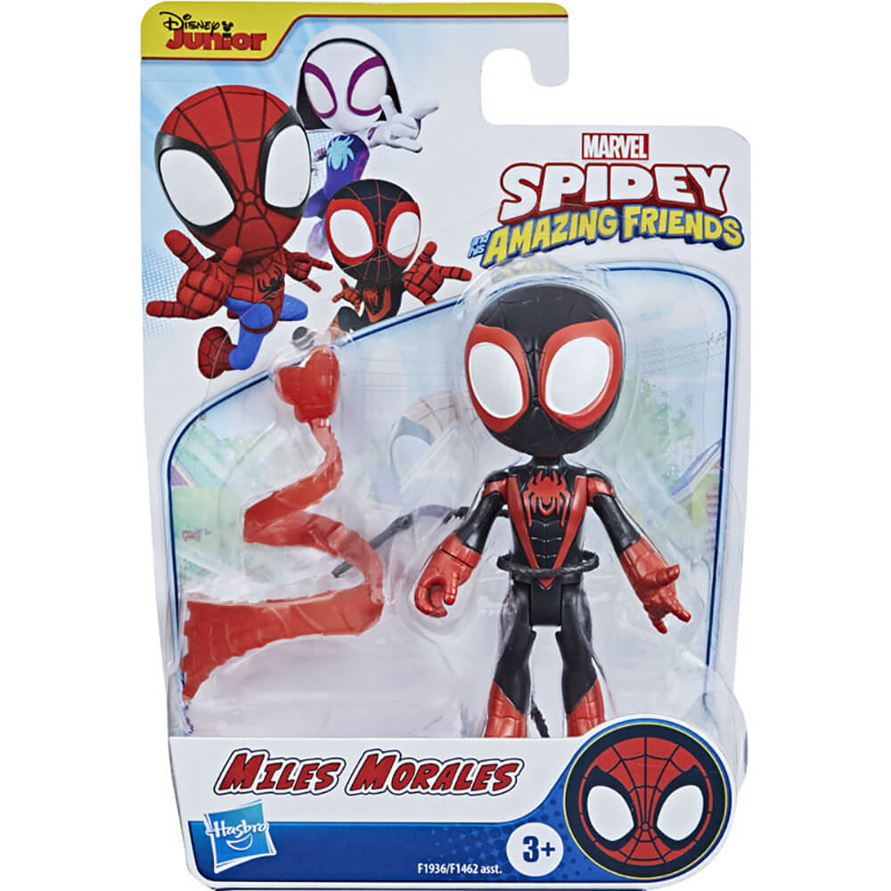 Disney Junior Spidey and His Amazing Friends Miles Morales Spider-Man Figure