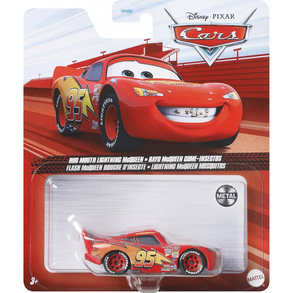 Disney Pixar Cars Bug Mouth Lightning McQueen Diecast Vehicle