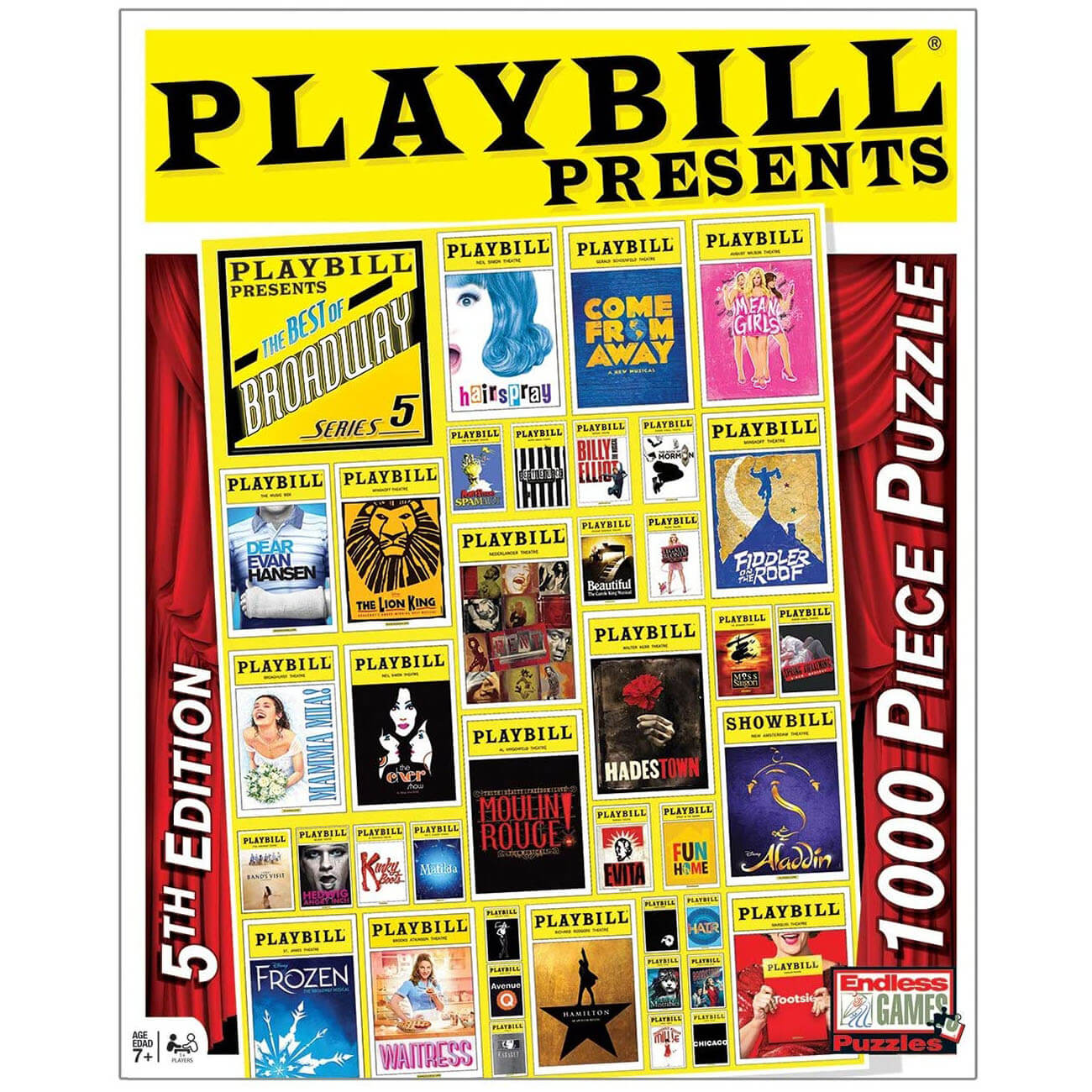 PLAYBILL Broadway Cover 1000 Piece Jigsaw Puzzle