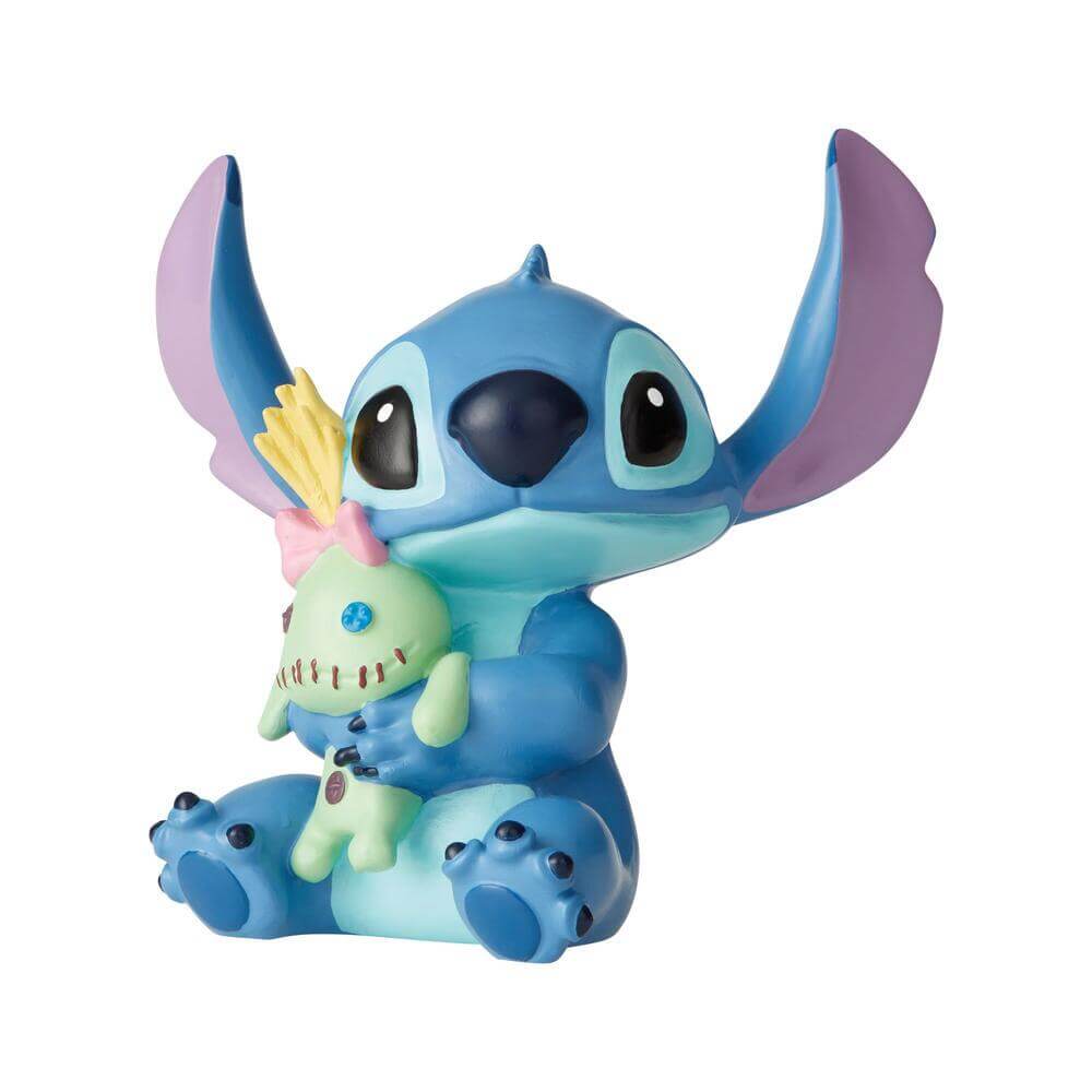 Enesco Disney Showcase Disney Hugs Stitch with Doll Mini Fig Collectible Figurine