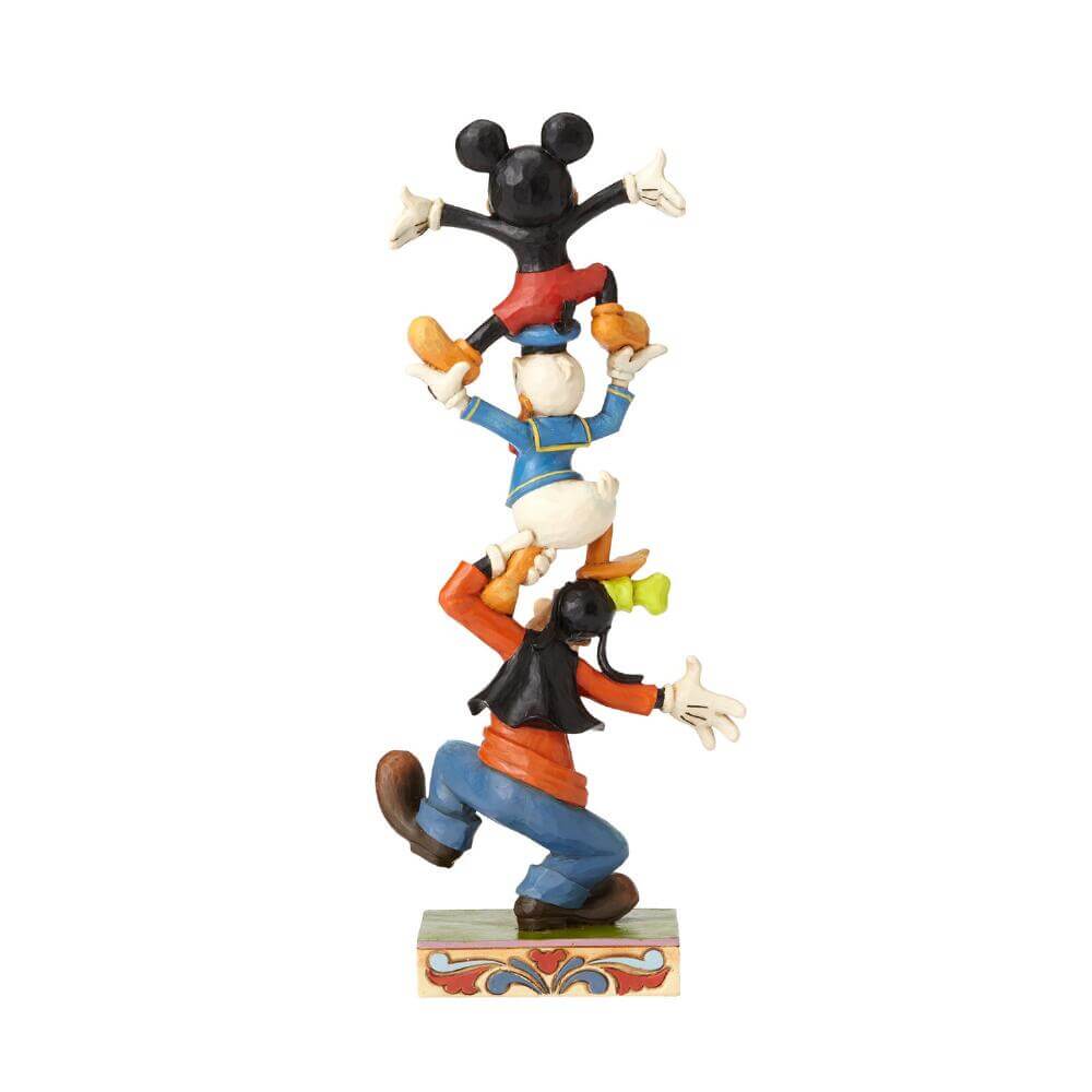 Enesco Disney Traditions by Jim Shore Goofy, Donald, and Mickey Collectible Figurine