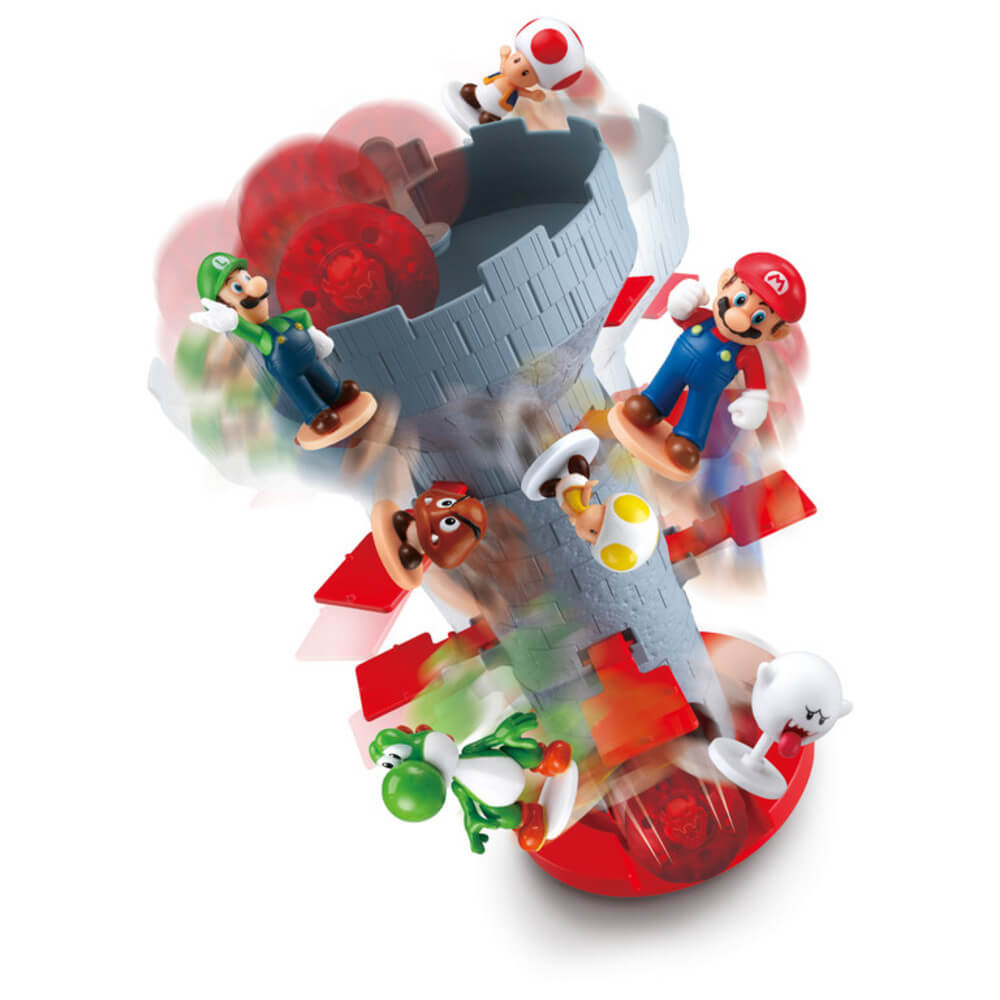 Epcoh Games Super Mario Blow Up Shaky Tower Balancing Game