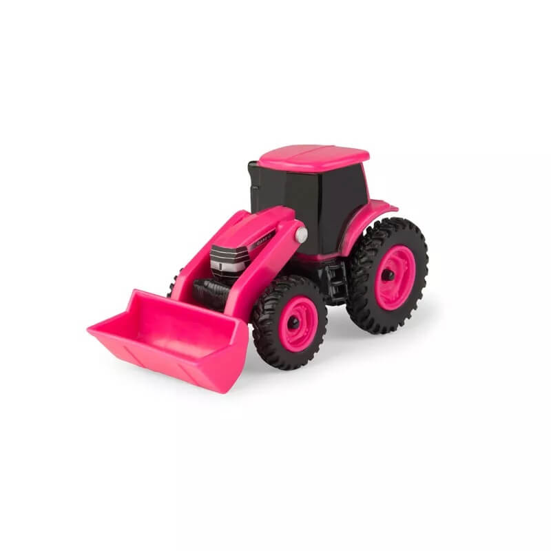 ERTL Collect N' Play 1:64 Case Ih Pink Tractor With Loader