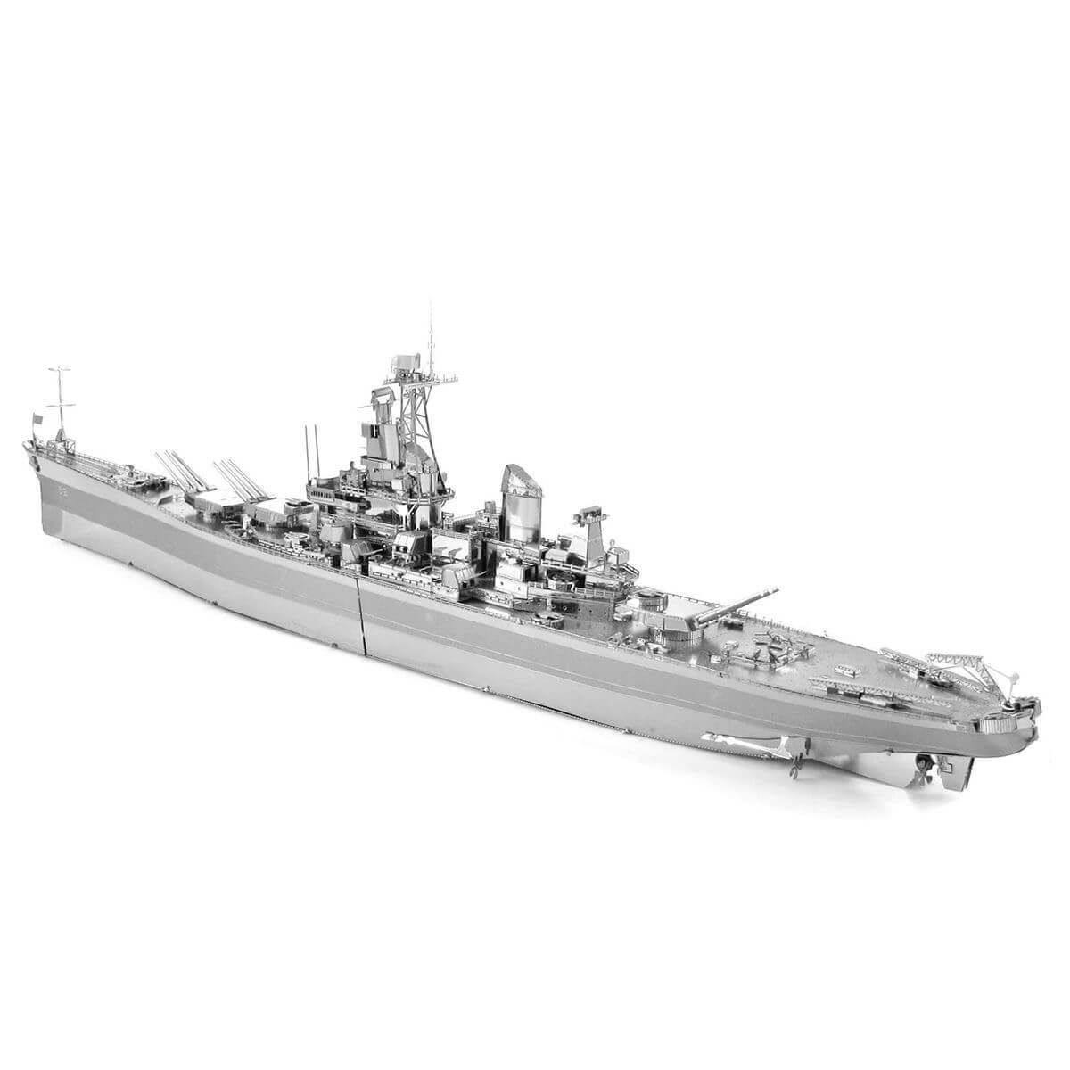 Metal Earth Premium Iconx USS Missouri Metal Model Kit - 3 Sheets