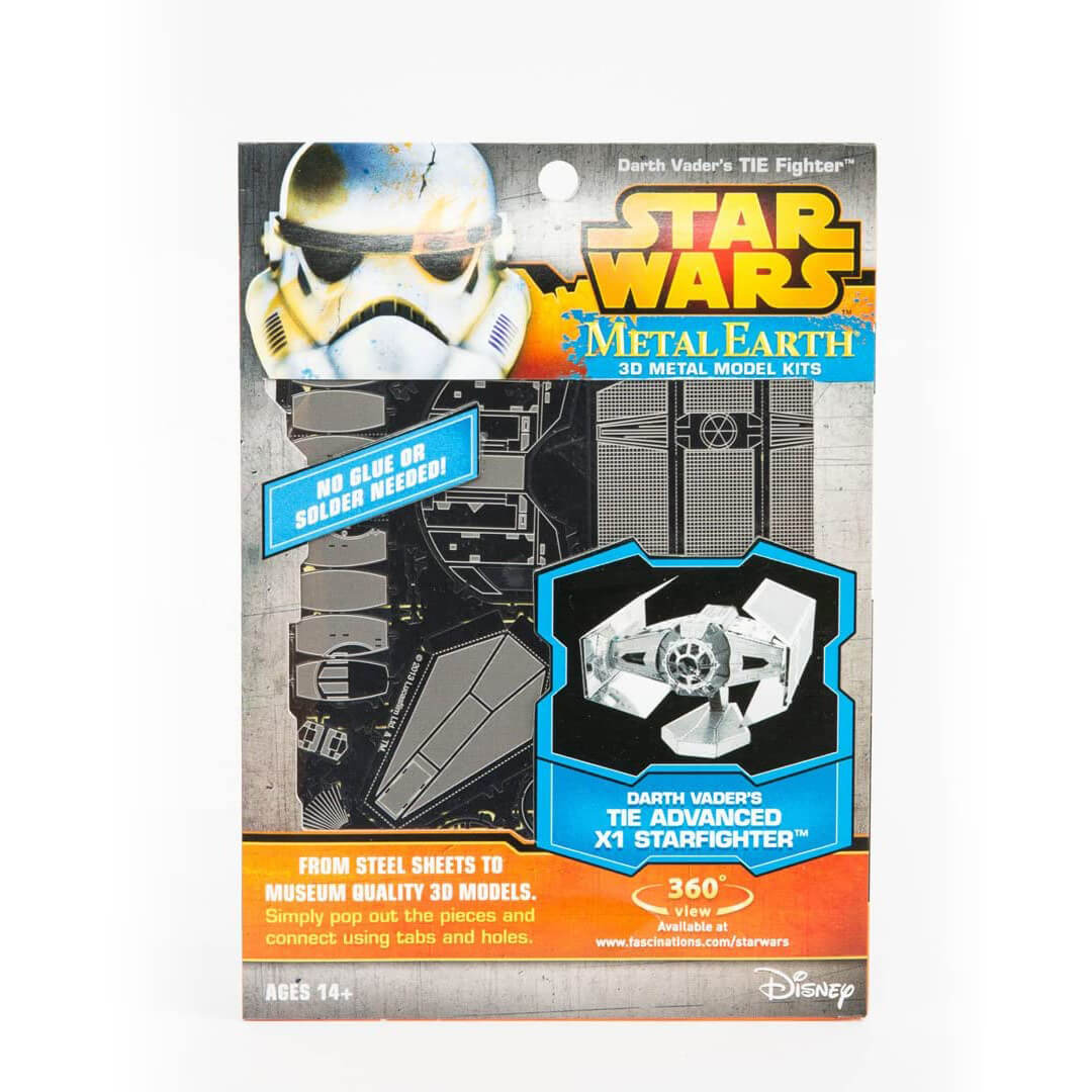 Metal Earth Star Wars Darth Vader's TIE Fighter 2 Sheet Model Kit