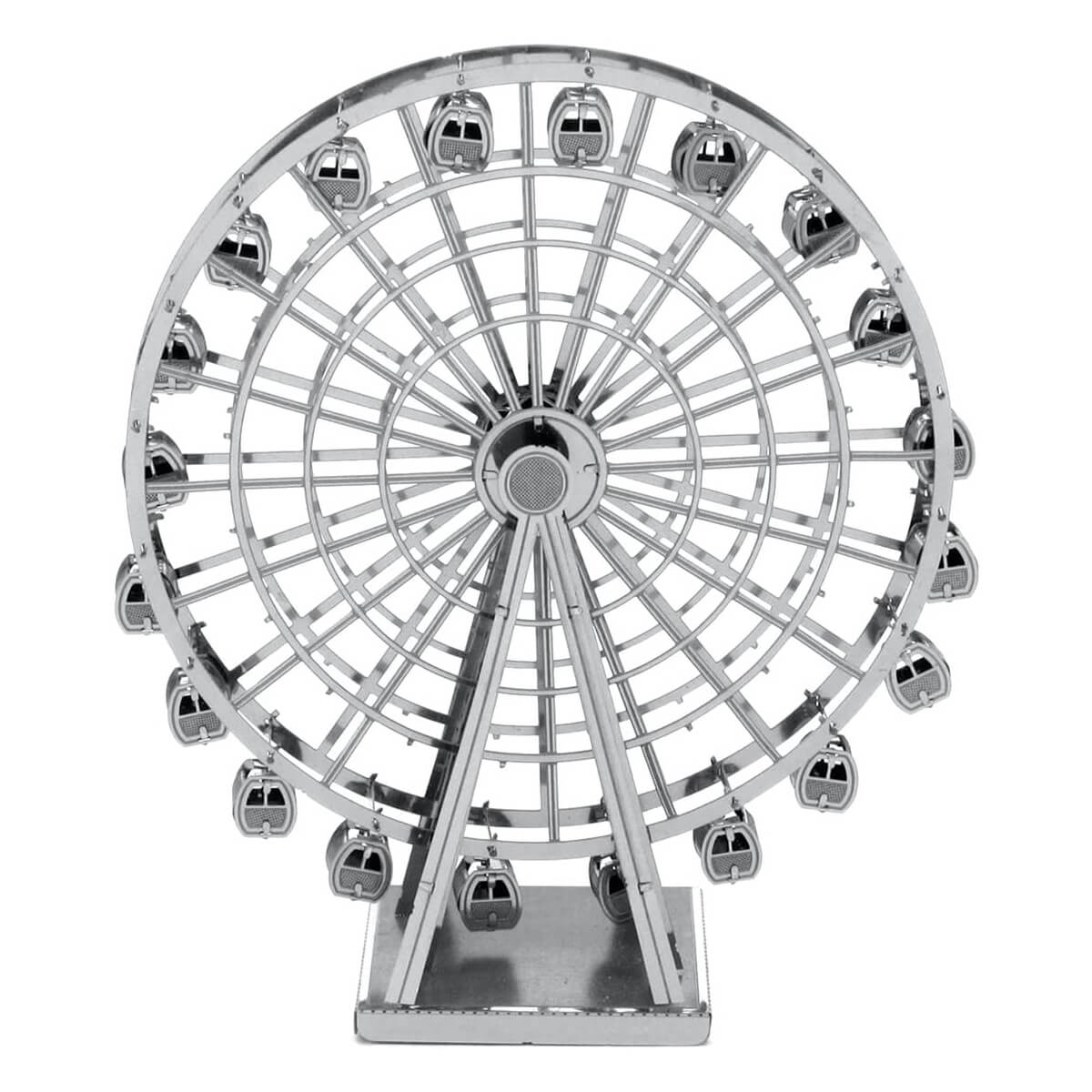 Front view of the ferris wheel.