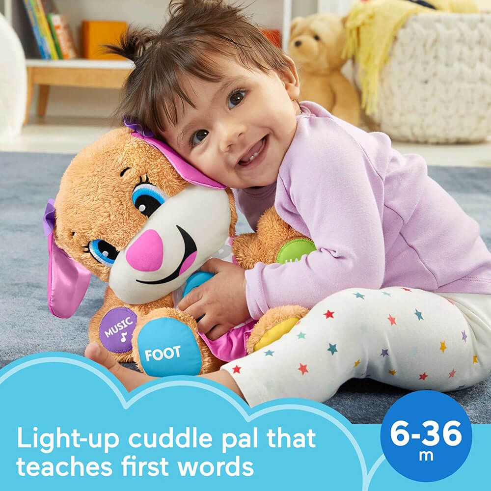 Fisher-Price Laugh & Learn Smart Stages Sis Musical Plush Toy