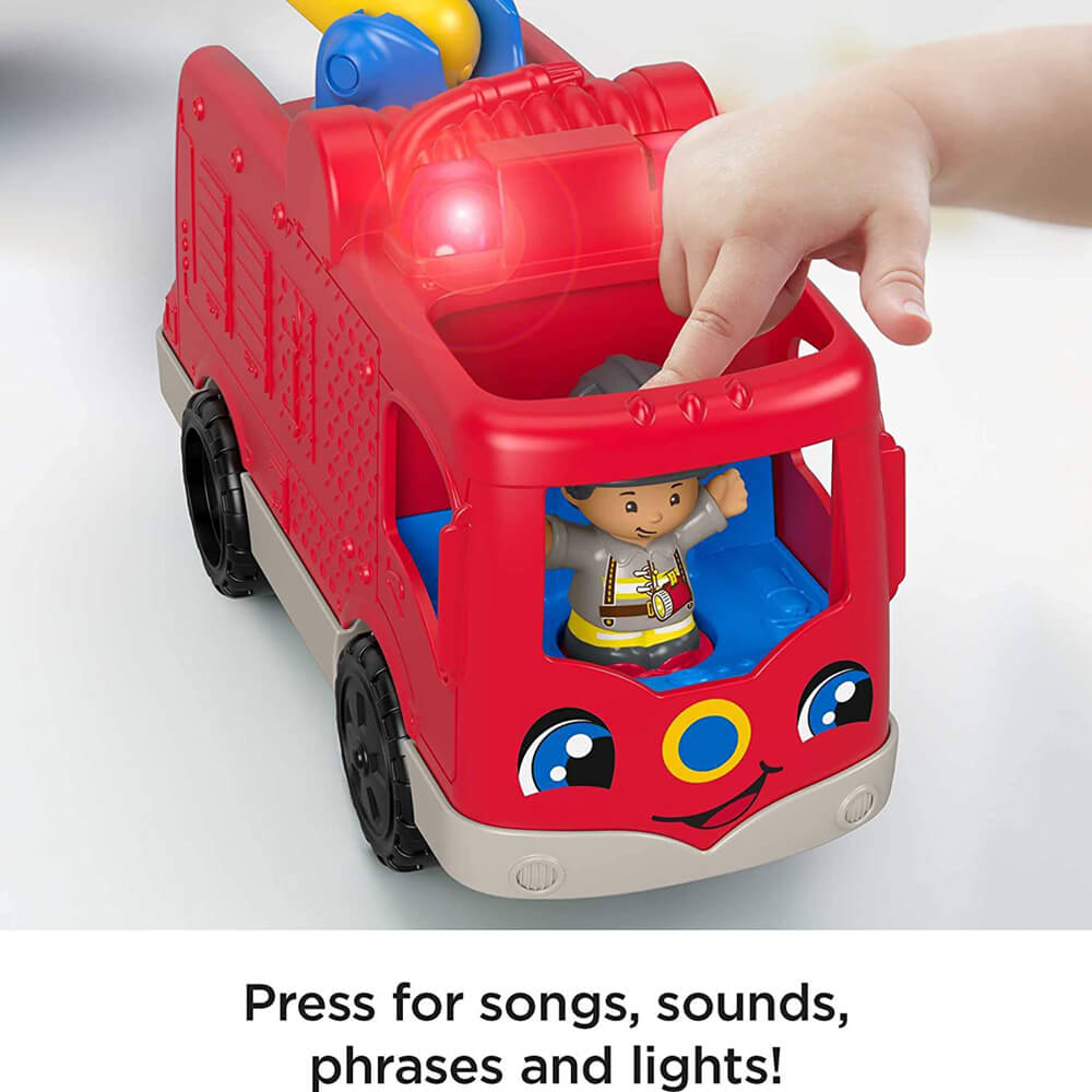 Fisher-Price Little People Helping Others Fire Truck