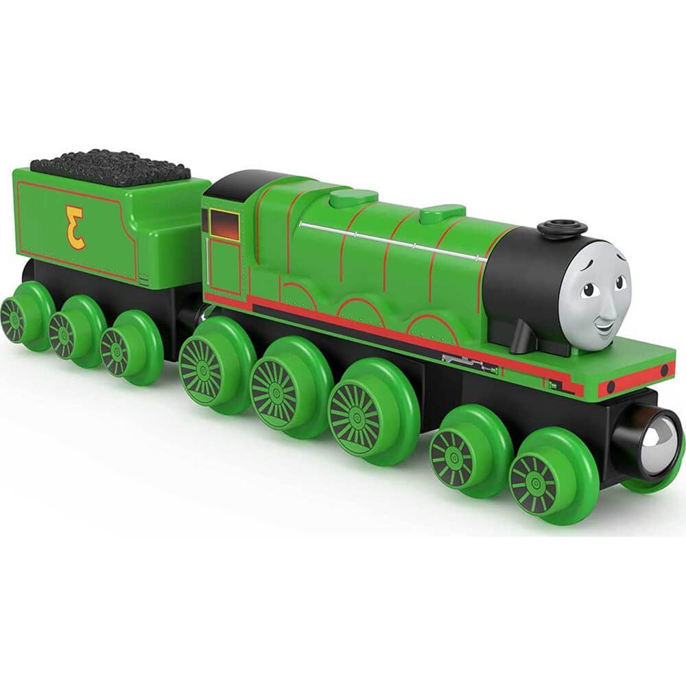 Fisher-Price Thomas & Friends Wooden Railway Henry Engine and Coal-Car
