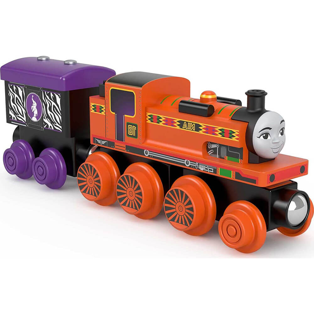 Fisher-Price Thomas Friends Wooden Railway Nia Engine and Cargo
