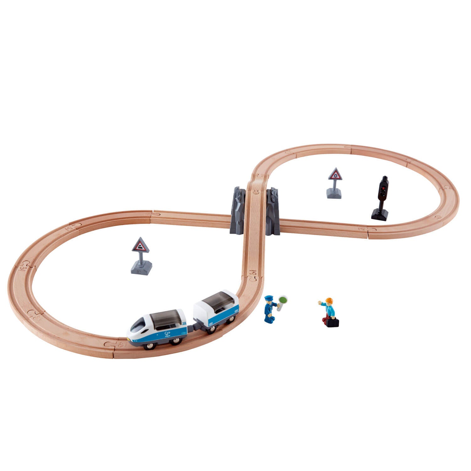 Hape Figure 8 Safety Train Railway Set